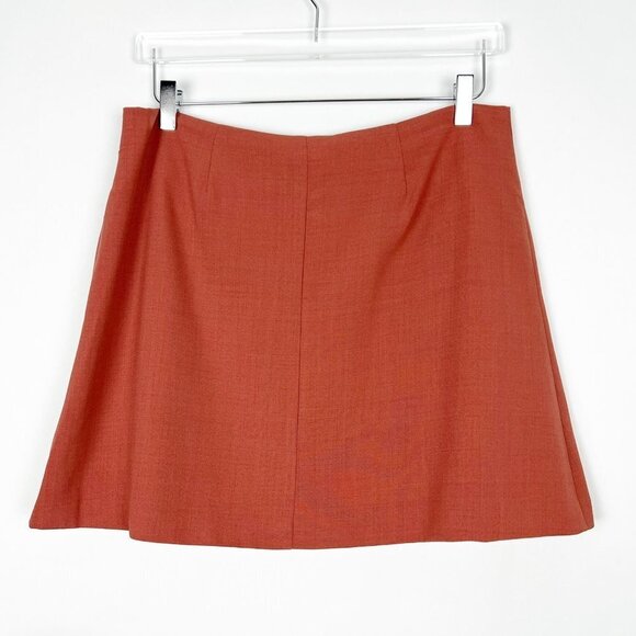 NWT WeWoreWhat Blazer Skirt Women's Size L Clay Wrap Mini - Picture 12 of 15